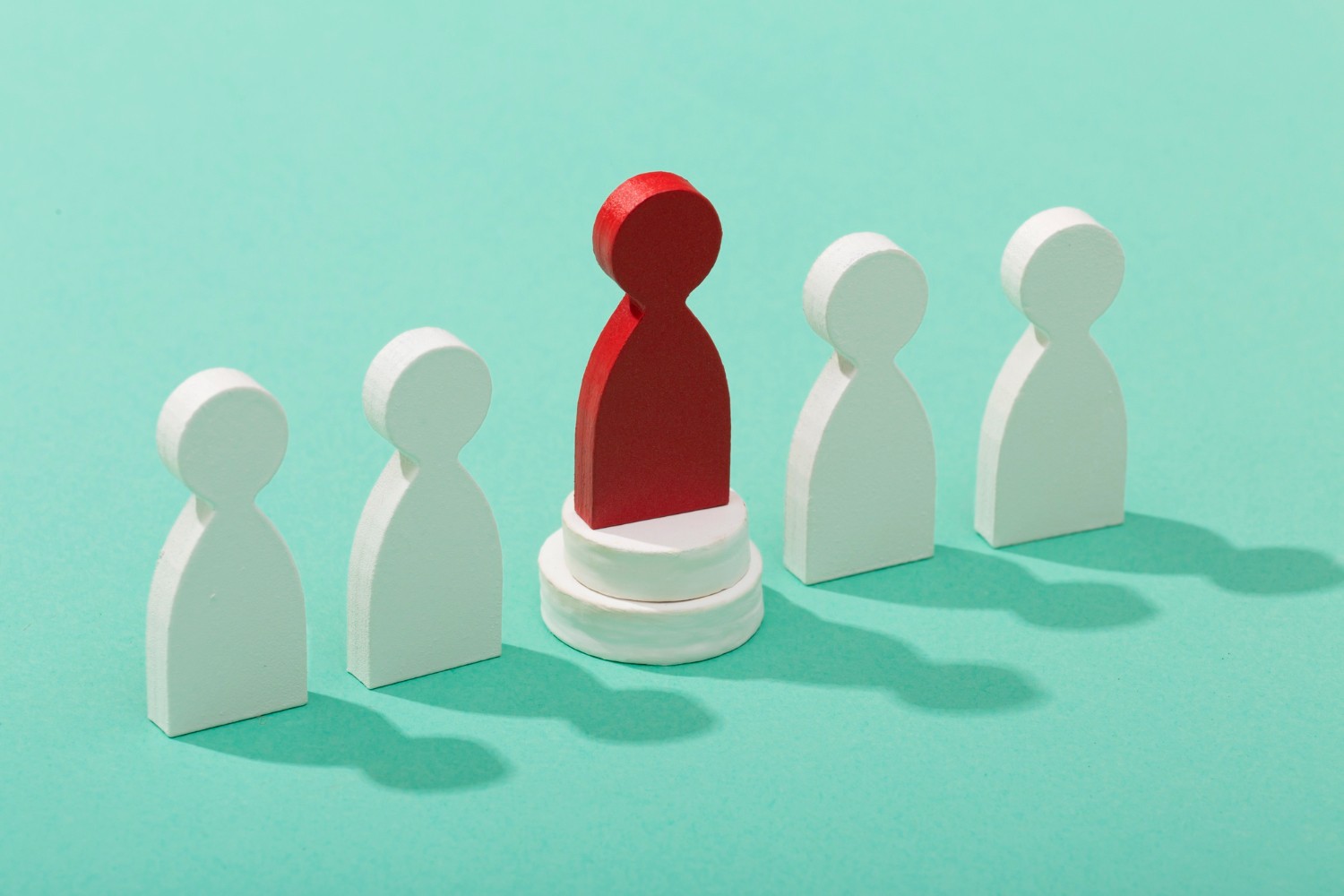 Still Life Business Roles With Various Pawns 1